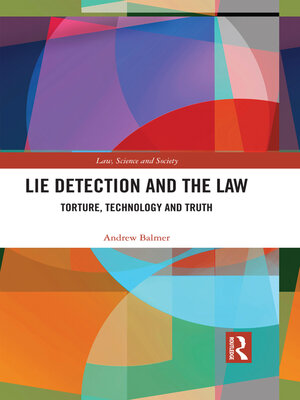 cover image of Lie Detection and the Law
